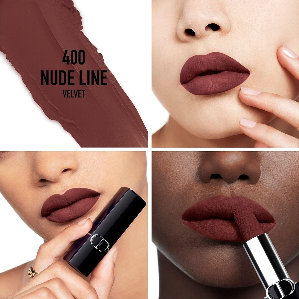 Dior Rouge Lipstick Refill #400 Nude Line - Velvet